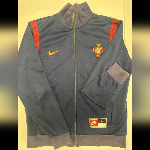 Vintage Nike Portugal Track Jacket • Team Sports • Full Zip • Men’s L - Picture 4 of 7